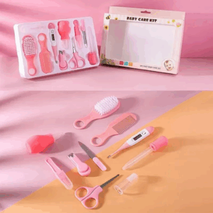 Baby Kids Nail Set Hair Health Care Nasal Aspirator Grooming Brush Kits Care Babies Essentials Material Safety