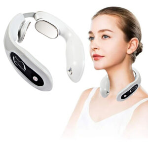 Wireless body Health care Infrared Heating Neck Massager electric Relax cervical treatment acupuncture stimulator therapy device