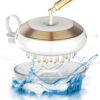 Design Hair Loss Treatment Electric Scalp Applicator Comb EMS Laser Vibration Massage Hair Regrowth Comb With Liquid Guide
