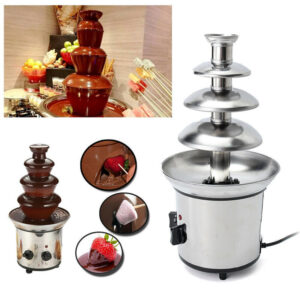 Electric Melting Machine Fondue Pot Set for Chocolate Candy Ranch Nacho Cheese