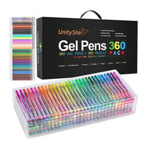 Office School 24colors Refills Markers Watercolor Gel Pen Replace Supplies Office Stationery Garden Outline Pen Replace