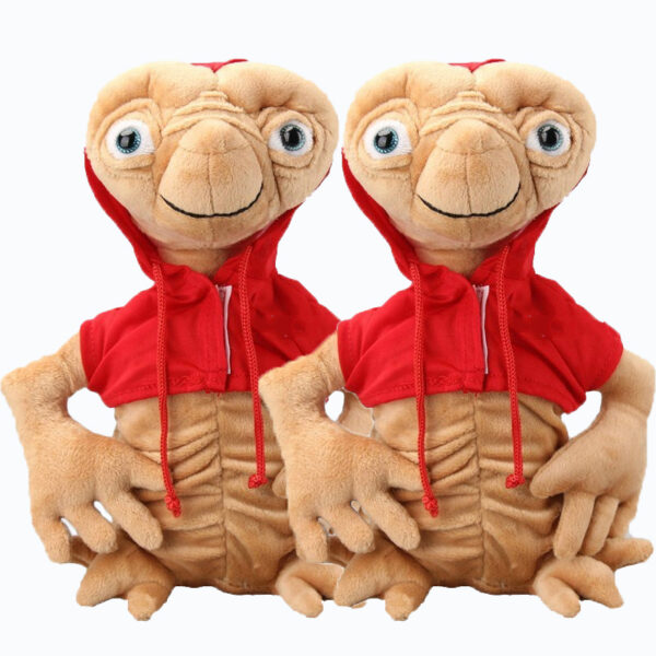 Alien Plush Toy Doll Cartoon Plushie Toys Extraterrestrial Stuffed Dolls With Cloth High Quality For Kids Birthday Gift
