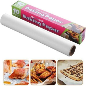Non-stick Baking Paper Sheet Wax Parchment Paper Roll Pan Liner For Grilling Air Fryer Kitchen Supplies