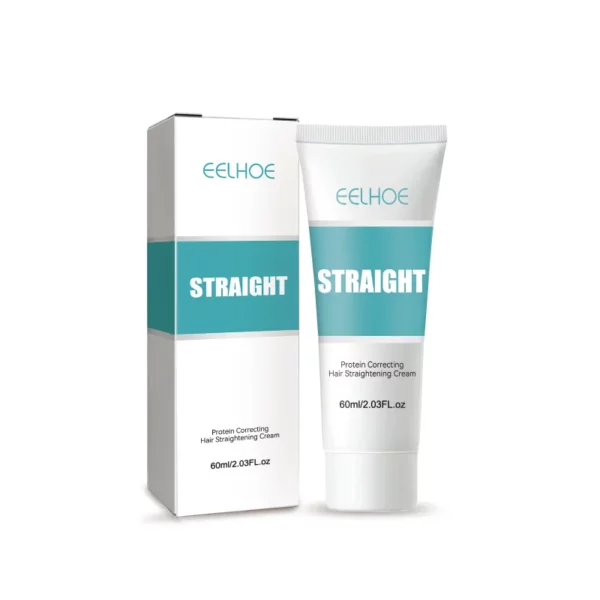 Hair Straightening Cream Professional Damaged Treatment Faster Smoothing Curly Hair Care Protein