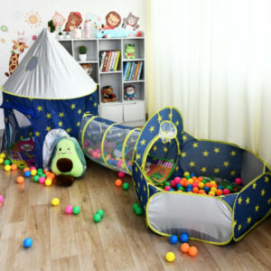 Tent House Toy Ball Portable Tipi Interactive Pit Pool Kid Removable Indoor Outdoor Playhouse Gift Decor