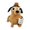Fine Meme Coffee Dog Plush Toy Soft Stuffed Doll Stuffed Plush Animals Kids Toy Gift for Children Boy Birthday