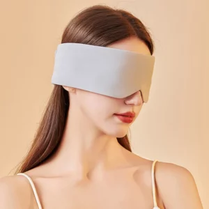 Silk Sleeping Mask Eyepatch Blocking Light Eyemask Eyeshade Soft Padded Slaapmasker Travel Sleeping Aid for Sleep Patch