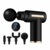 Portable Fascial Massage Gun Electric Muscle Massager Body Arm Leg Percussion Vibrator Relaxation Treatment  Heads