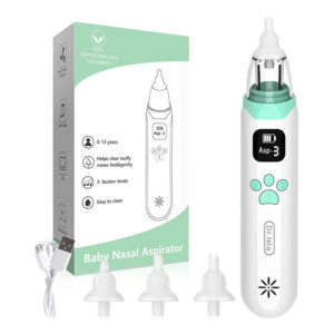 Baby Nose Cleaner Silicone Adjustable Suction Electric Child Nasal Aspirator Safety Convenient Low Noise