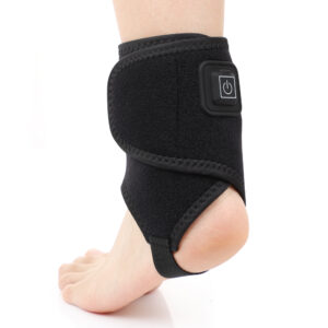 Electric Infrared Heating Ankle Brace Wormwood Hot Compress Physical Therapy Ankle Tendinitis Pain Relief Foot Sprain Treatment