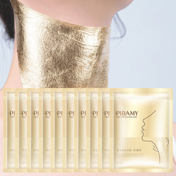 Gold Firming Neck Mask Moisturizing Brightening Hydrating skincare Neck Masks Beauty Necks Skin Care Products
