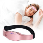 Electric Head Massage Migraine Treatment Device Headache Relief Golden Relax Sleeping Aid Treatment Device Hypnotic Apparatus