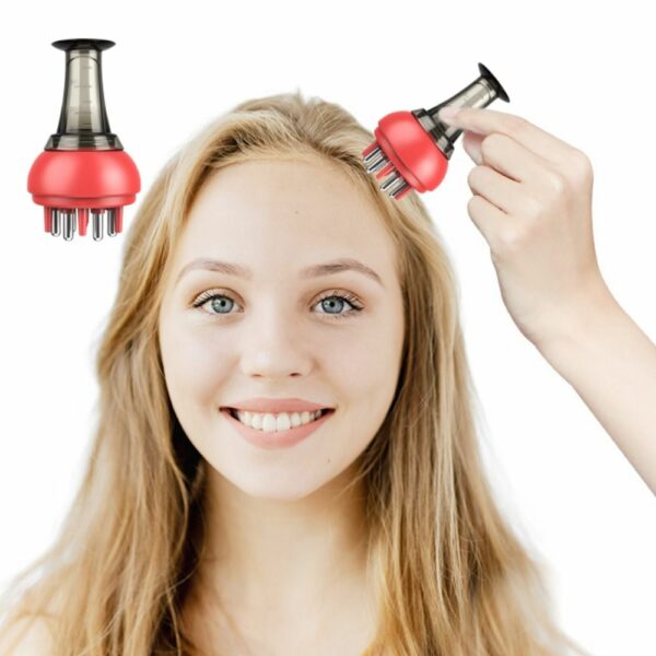 Scalp Applicator Liquid Comb for Hair Scalp Treatment Essential Oil Guiding Massager Brush Hair Growth Serum Oil Apply Device