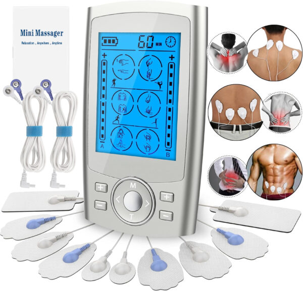 Therapy Massage Machine Pulse Acupuncture Massager Body Relaxation Treatment Physiotherapy Electrical Muscle Stimulator
