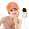 Migraine Relief Cap Electric Airbag Head Massage Heat Vibration Kneading Towel Headache Relaxation Treatment Anti Stress Machine