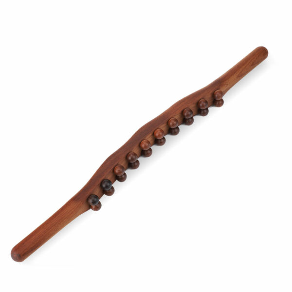 Natural Carbonized Wood Scraping Massage Stick Body Massage SPA Therapy Tool Point Treatment Guasha Relaxation Massage Stick