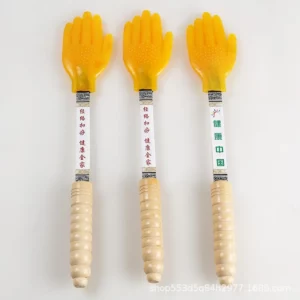 Massager for Body Natural Carbonized Wood Scraping Massage Stick Back Massager SPA Therapy Tool Point Treatment Guasha Relax
