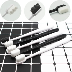 Toothbrush Ultra-fine Super Soft Dense Bristle Toothbrush with Holder Deep Cleaning Bristle Brush for Oral Teeth Care Tools
