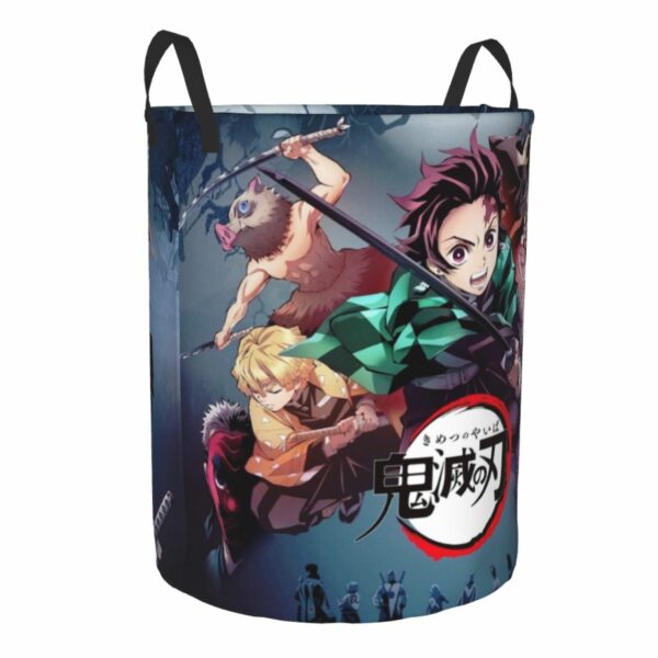 Rock Slayers Letter Logo Laundry Hamper Large Storage Basket Heavy Metal Girls Boys Toy Organizer