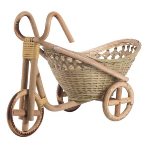 Bamboo Woven Bread Basket Snacks Container Food Display Basketry Kitchen Fruit Vegetables Egg Storage Tray Wicker Basket