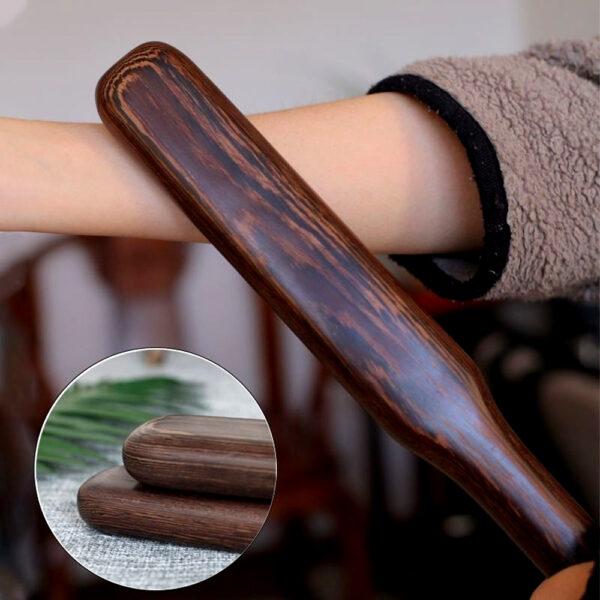 Wood Massage Stick Tools Handheld Wooden Therapy Scraping Lymphatic Drainage Massager,Treatment Gua Sha Tools for Back Leg