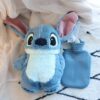 Disney-Stitch Anime Hand Warm Bottle, Hot Water, Women's Bottles, Kawaii, Turo, Lilo, Girls Warmer Monster Plush Toys Gifts