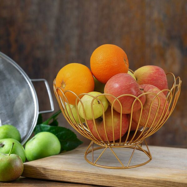 Fruit Storage Basket Container Serving Bowl for Living Room Household Party