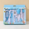 Baby Care Set Hair Comb Grooming Brush Set Nail Trimmer Scissors Clipper Hygiene Kit Healthcare Tools Sets for Toddler Gift