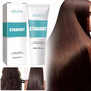 Hair Straightening Cream Professional Damaged Treatment Faster Smoothing Curly Hair Care Protein