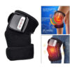 Heat Therapy Kneepad Brace Support Wrap Vibration Massage Knee Joint Pain Relief Treatment Far Infrared Kneeler Massager