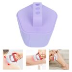 Silicone Cold Massage Roller Ball Ice Roller Cool Compress for Face and Body Muscle Relief Facial Treatment to Tighten Tone Skin