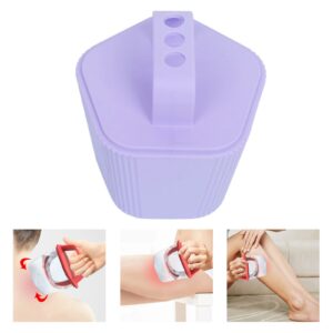 Silicone Cold Massage Roller Ball Ice Roller Cool Compress for Face and Body Muscle Relief Facial Treatment to Tighten Tone Skin