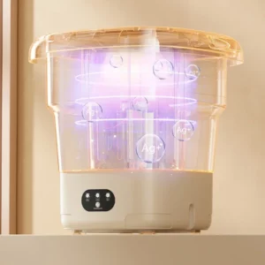 Portable Washing Machine High Capacity Folding Washing Machine with Dryer Bucket Foldable Washing Machine