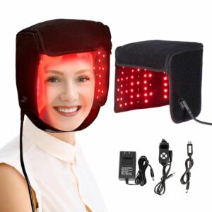 Led Red Light Therapy Cap Near-Infrared Light Treatment Cap Hair Growth Cap Therapy Hair Loss Seborrheic Alopecia