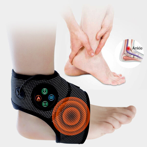 Smart Ankle Brace Relaxation Treatment Ankle Massager Foot Compression Air Massager Multifunctional Electric Vibration Massager