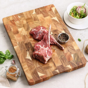 Cutting Board Double-sided Using Premium Acacia Wood Splicing Chopping Board Drain Water And Damp-proof Kitchen Tools