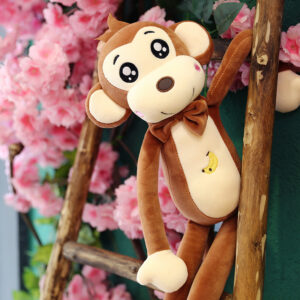 Long Legged Monkey Plush Doll Kawaii Long Arm Monkey Plush Toy Children's Toy Gift Home Decoration Gift Kawaii Room Decor