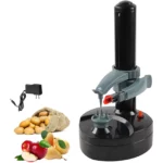 Electric Potato Peeler with Replacement Blades Stainless Steel Automatic Rotating Fruits Fruit Peeler Apple Paring Machine