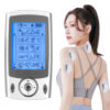 Muscle Stimulator Professional Dual Output Massager TENS Machine EMS Physiotherapy Relaxation Treatment Pain Relief