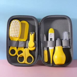 Maternity and baby products shampoo massage soft bristle brush baby safety comb dropper medicine feeder care set tool kit