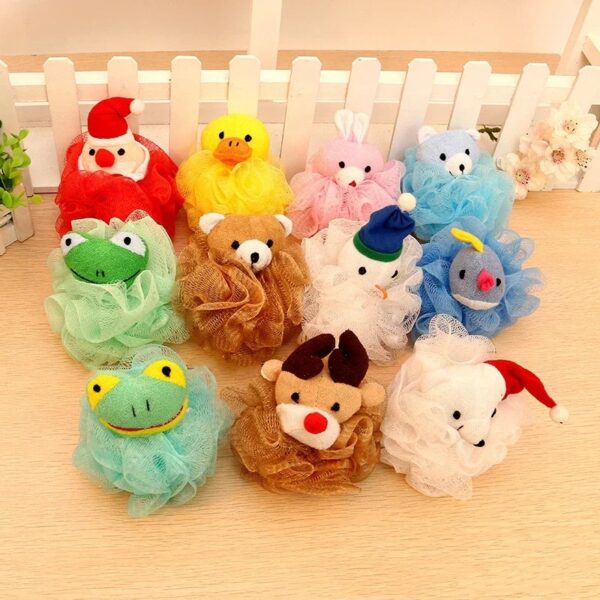 Shower Bath Product Bath Care Ball-shape Infant Shower Sponge Cotton Rubbing Body Wash Towel