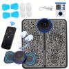 Rechargeable Foot Massager Set Electric Foot Massage Mat Portable Abd Stimulator Leg Slimming And Shaping Relaxation Treatment