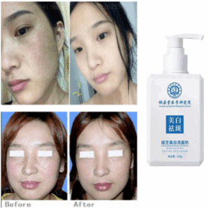 Pores Brightening Facial Cleanser Whitening Freckle Removing Facial Cleanser Refreshing Oil Control Deep Cleaning