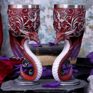 Western Dragon Goblet Personalized Stainless Steel Red Wine Cup 3D Three-dimensional Wolf Head Goblet Garrafa