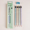 Wood Pencils Triangle Correction Grip Learn Pencil Elementary School HB Pen Writing Drawing Pencil Set