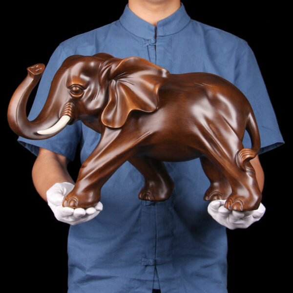 Resin Elephant Handmade Crafts Decoration Home Living Room Office Animal Statue High Quality Ornaments Gift Home Decor