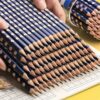 Wooden Pencil HB 2B Posture Correction Pencil School Office Stationery Professional Exam Drawing Pencil