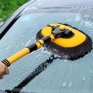 Car Wash Mop Cleaning Brush Telescoping Long Handle Cleaning Mop Retractable Bent Bar Car Wash Brush Car Cleaning Tools