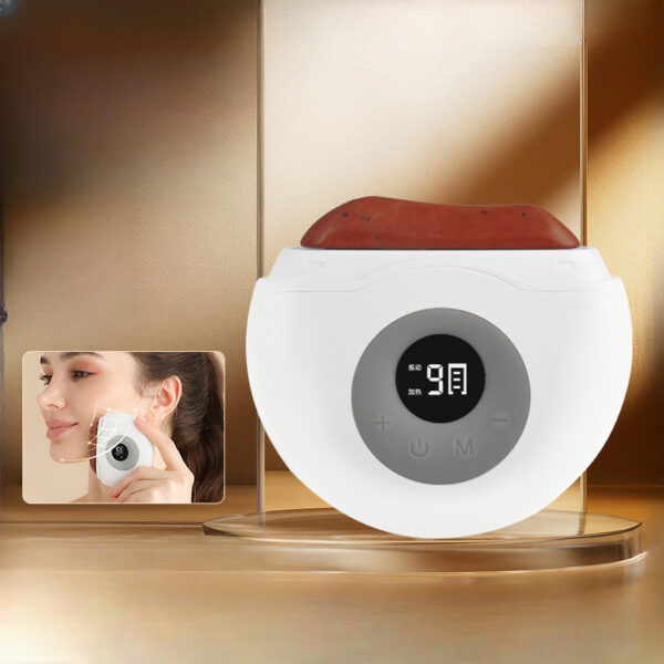 Gua Sha Ban Shoulder and Neck Meridian Brush Instrument Intelligent Heating Facial Massage Electric Scraping Instrument