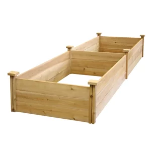 Expert Gardener Wood Garden Bed Garden Supplies